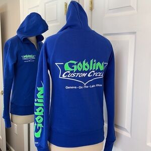 XS Fleece Hoodie Goblin Custom Cycle GOTL
